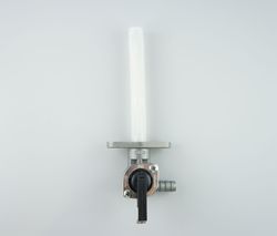 FUEL TAP - RIGHT OUTLET flange type - 34mm centres for fixing holes