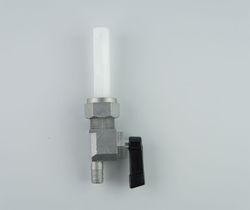 RUBINETTO BENZINA VERTICALE M16X1 con dado